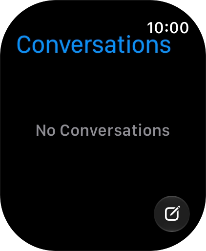 Press the new conversation icon.