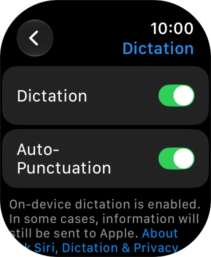 Press the Digital Crown several times to return to standby mode.