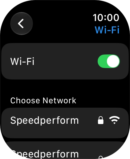 Press the Digital Crown several times to return to standby mode.
