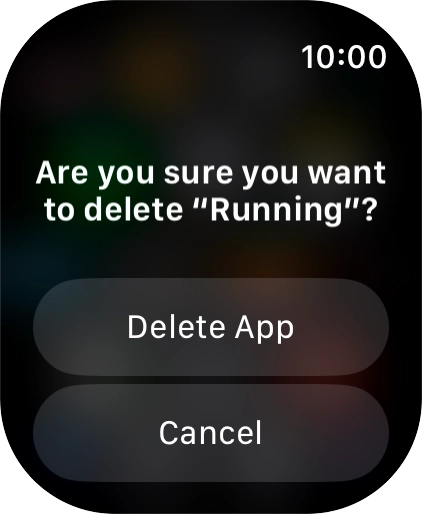 Press Delete App.