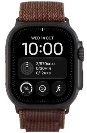 Image 1: Front view of the Apple Watch Ultra 4