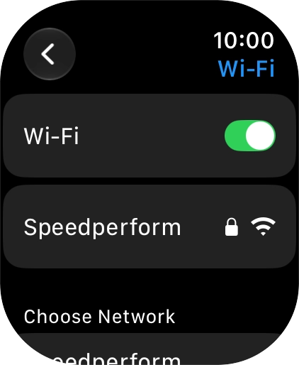 Press the Digital Crown several times to return to standby mode.