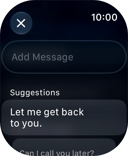 Press Add Message.