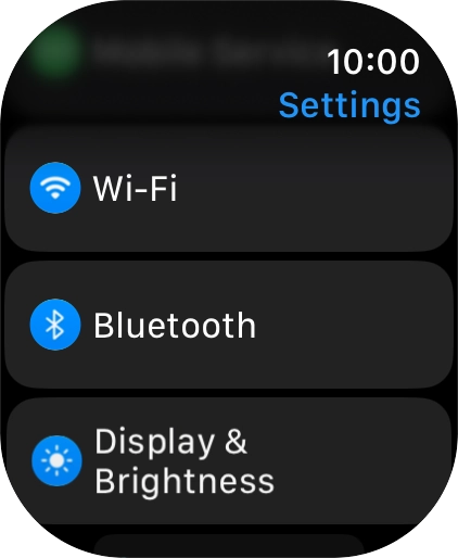 Press Display & Brightness.