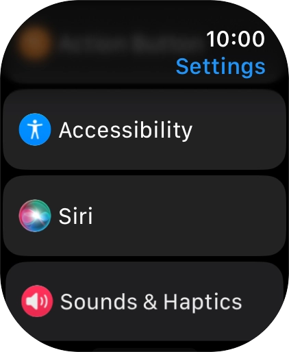 Press Siri.