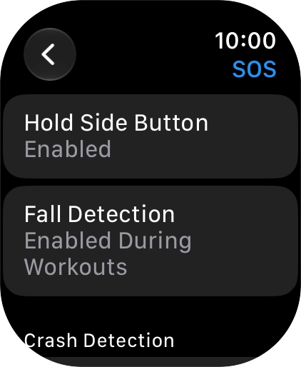 Press Hold Side Button.