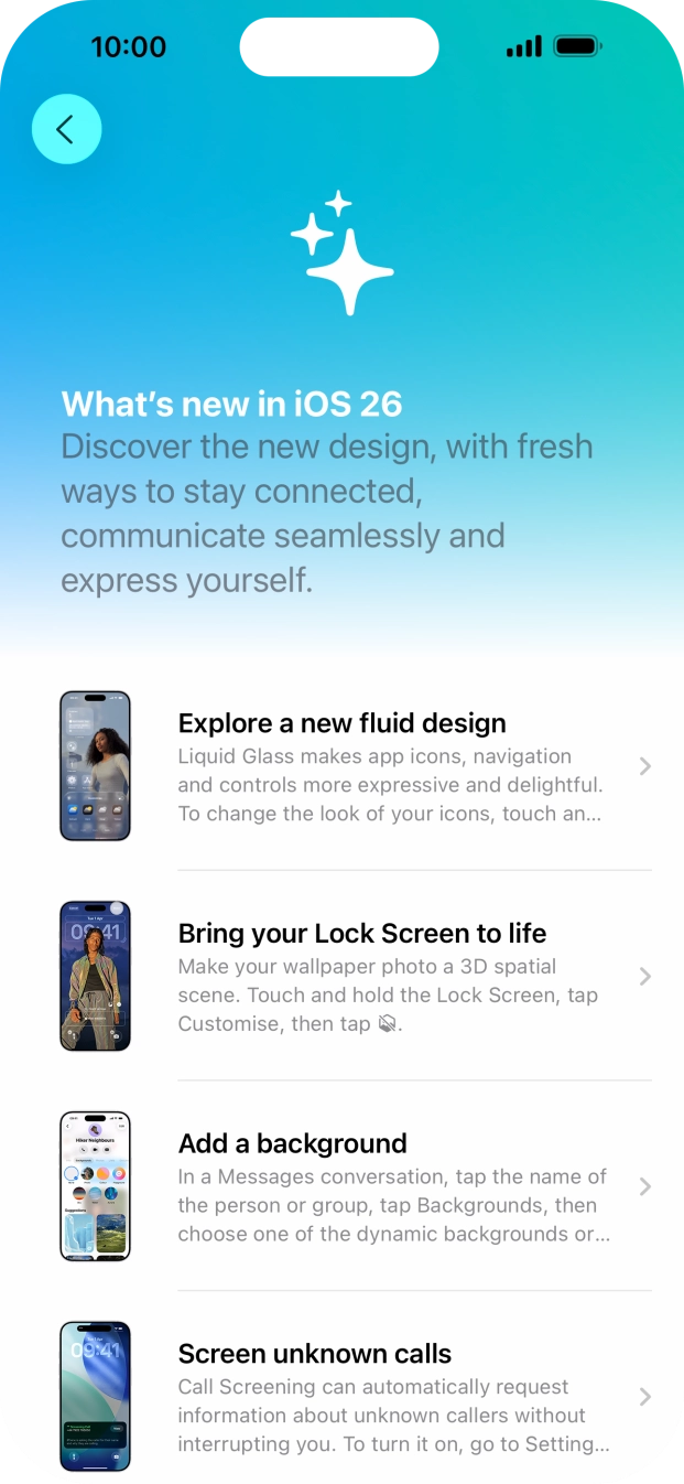 Slide your finger upwards starting from the bottom of the screen to return to the home screen. Slide your finger upwards starting from the bottom of the screen to return to the home screen.