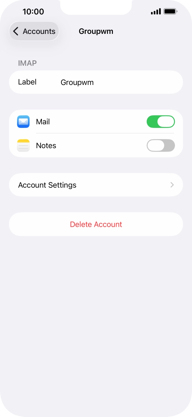 Press Account Settings. Press Account Settings.