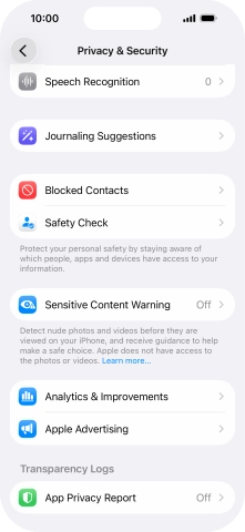 Press Sensitive Content Warning.