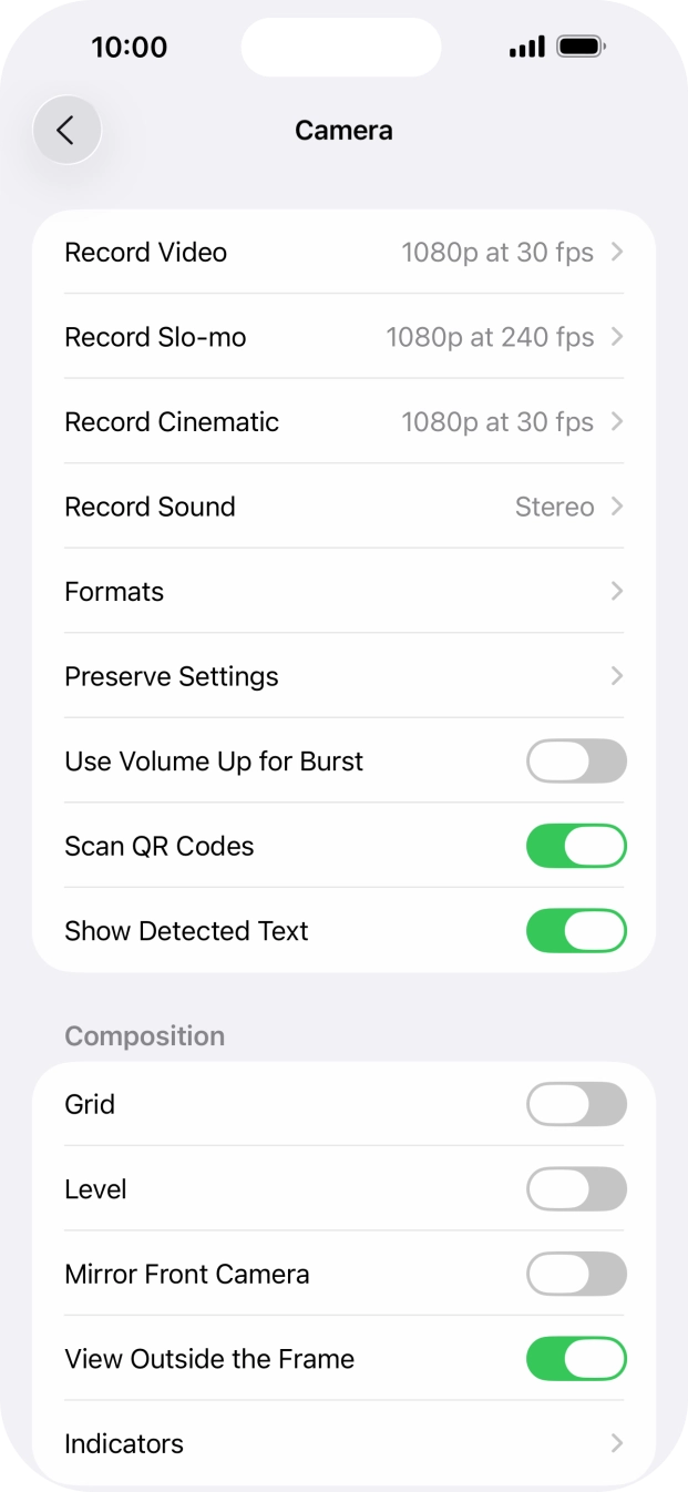 Slide your finger upwards starting from the bottom of the screen to return to the home screen.