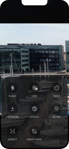 Press the required setting and follow the instructions on the screen to use the selected function.