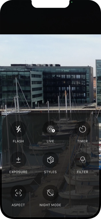 Press the required setting and follow the instructions on the screen to use the selected function.