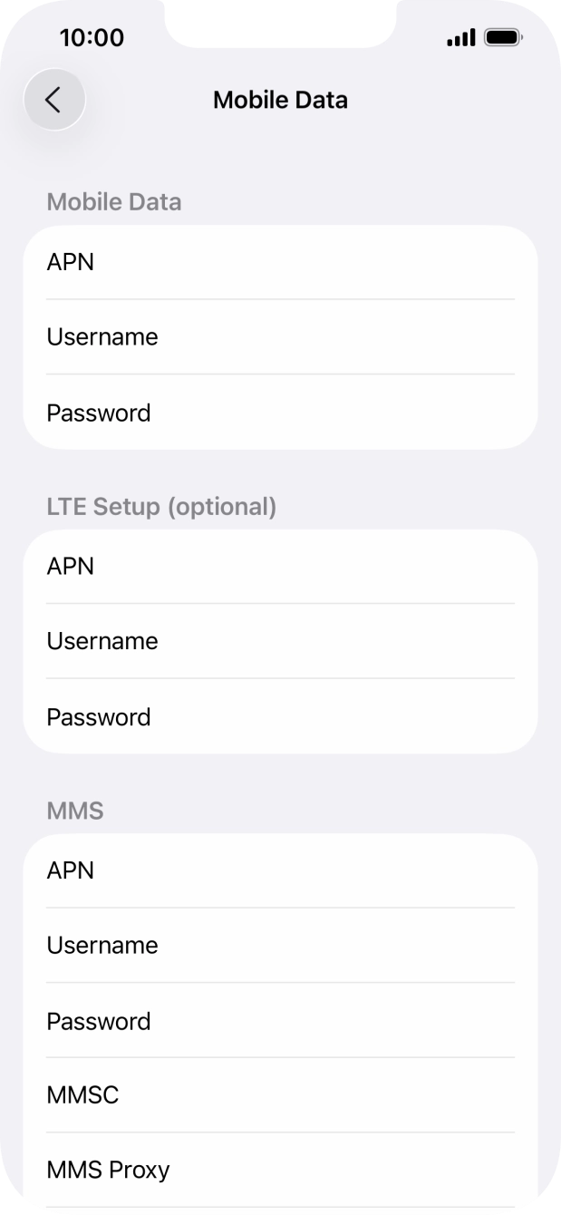 Press APN and key in wap.o2.co.uk.