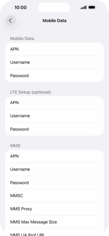 Press APN and key in wap.o2.co.uk.
