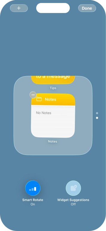 Press Smart Rotate to turn the function on or off.