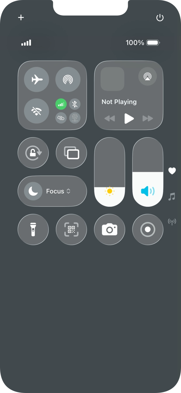 Press the screen recording icon to start the recording.