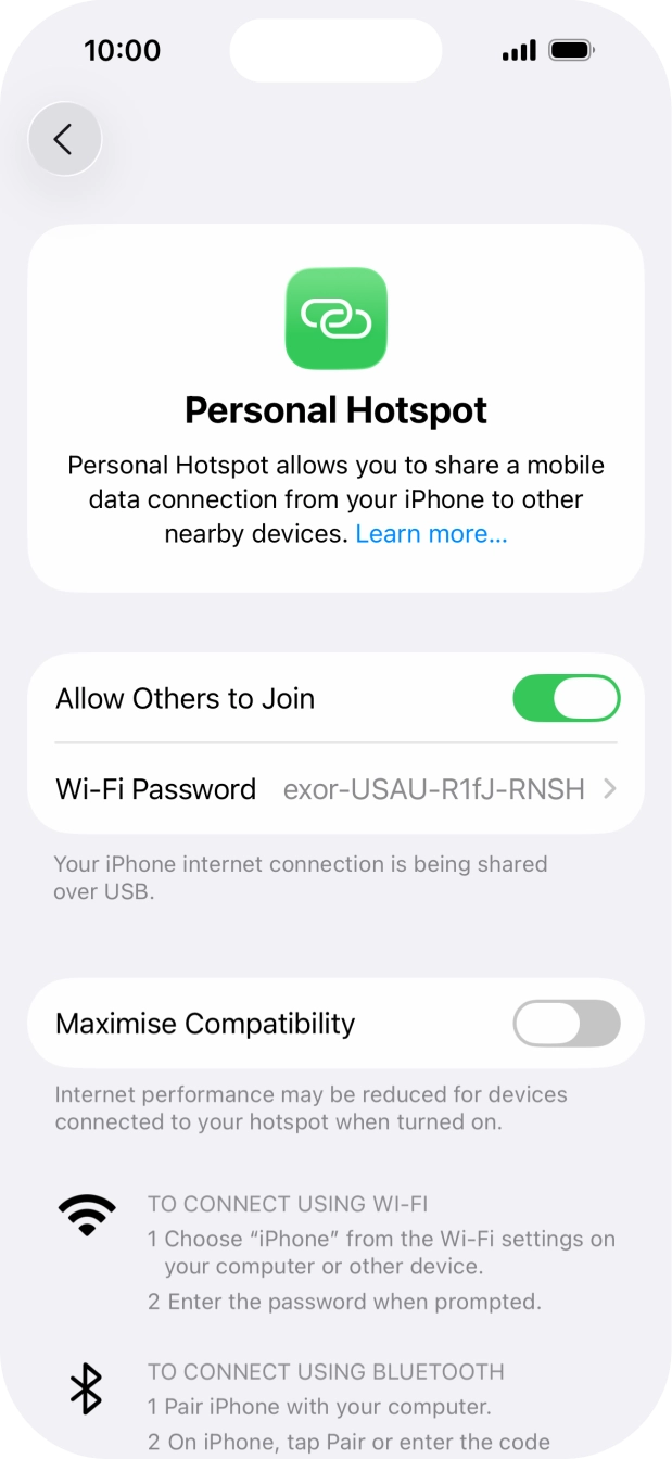 Slide your finger upwards starting from the bottom of the screen to return to the home screen.