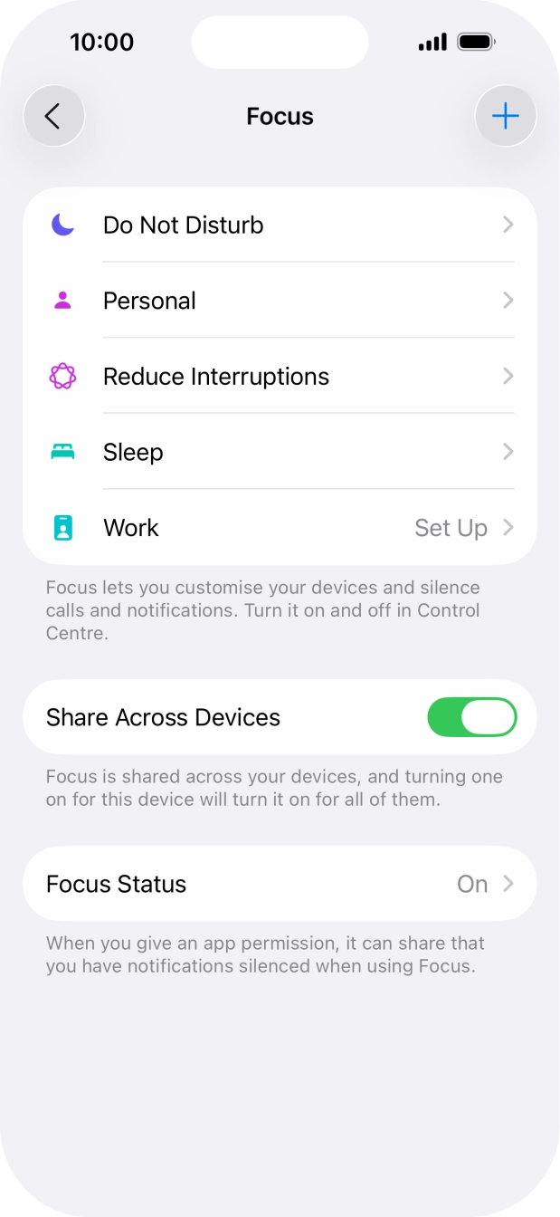 Press Do Not Disturb. Press Do Not Disturb.