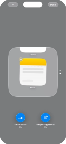 Press Smart Rotate to turn the function on or off.