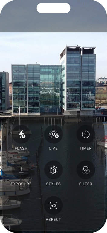 Press the required setting and follow the instructions on the screen to use the selected function.