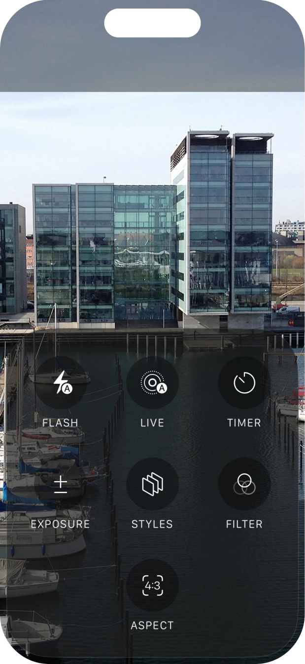 Press the required setting and follow the instructions on the screen to use the selected function. Press the required setting and follow the instructions on the screen to use the selected function.