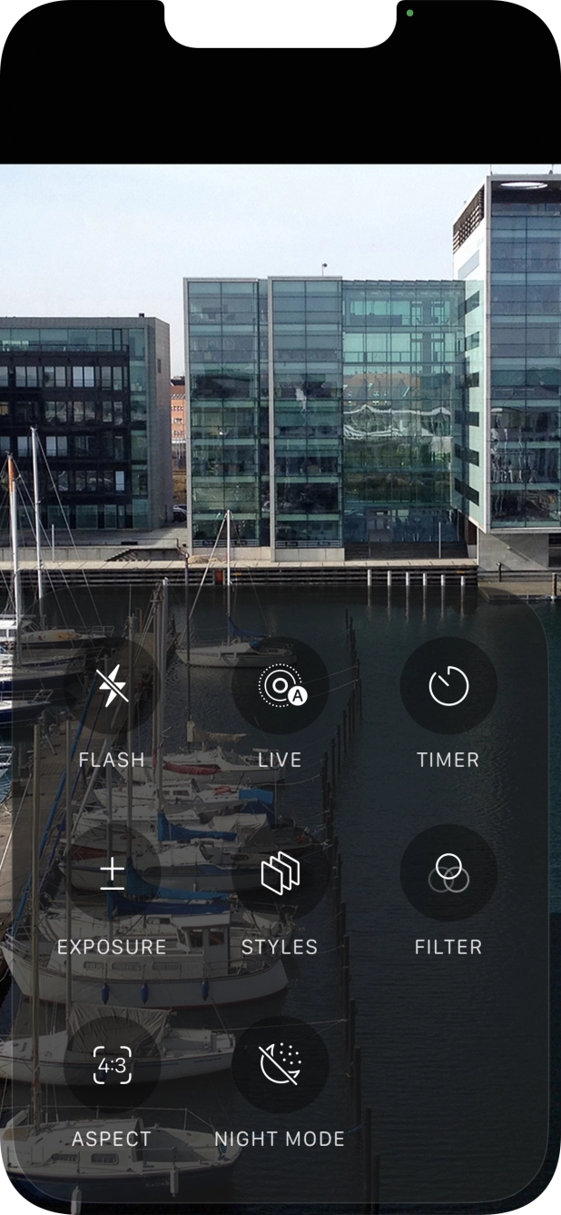 Press the required setting and follow the instructions on the screen to use the selected function.