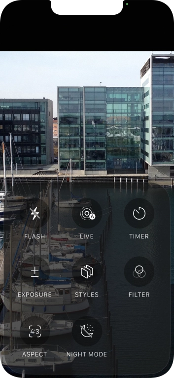 Press the required setting and follow the instructions on the screen to use the selected function. Press the required setting and follow the instructions on the screen to use the selected function.
