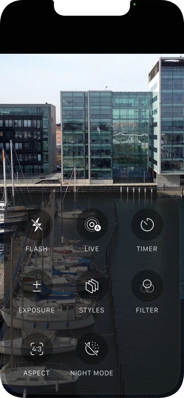 Press the required setting and follow the instructions on the screen to use the selected function. Press the required setting and follow the instructions on the screen to use the selected function.