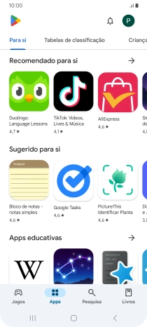 Prima o ícone de perfil.
