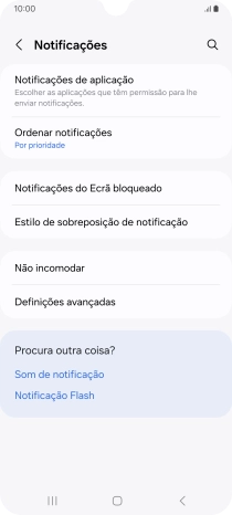 Prima Notificações de aplicação.