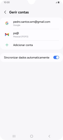 Prima a tecla de início para terminar e voltar ao ecrã inicial.