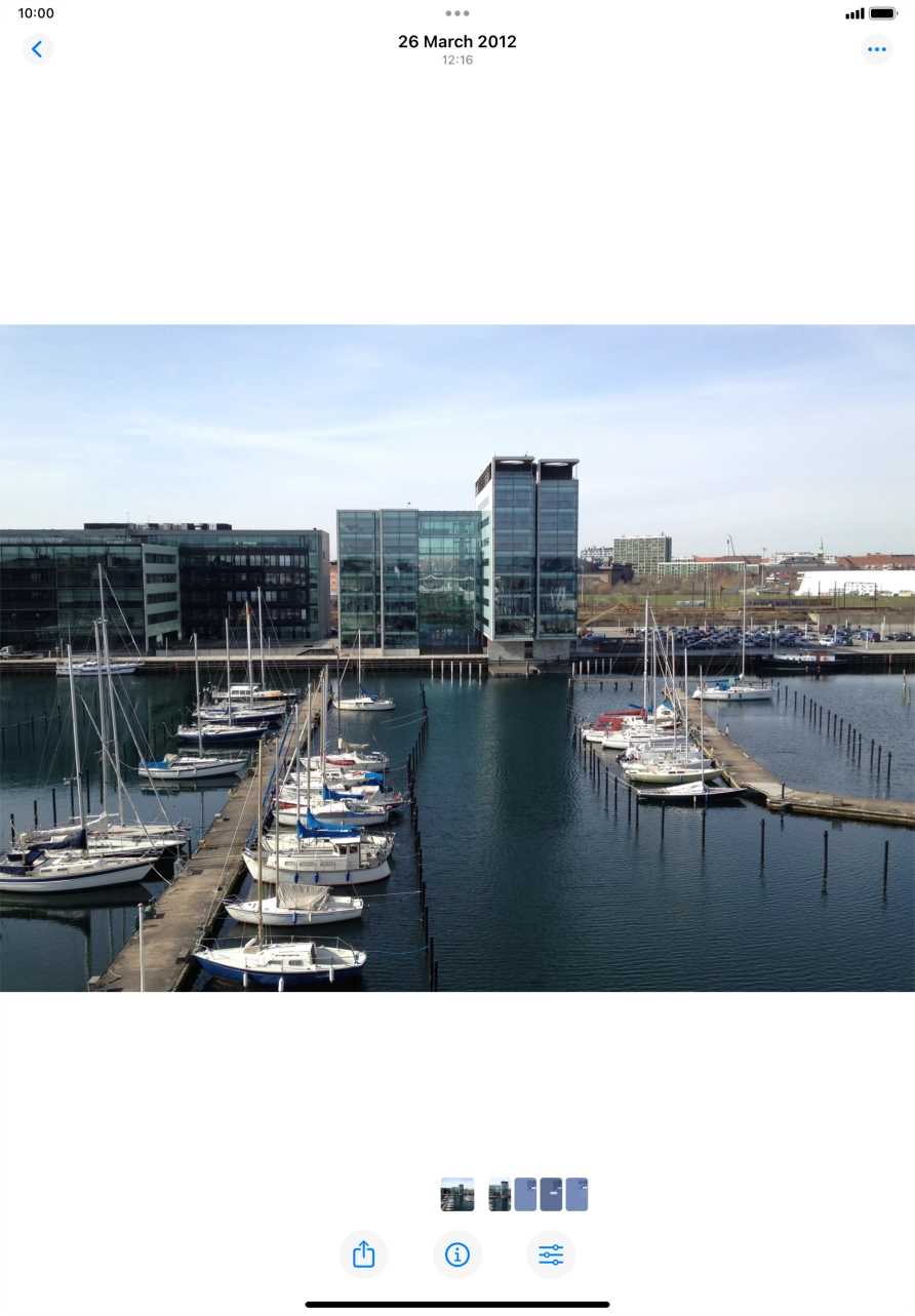 Open the app or screen you want to record.