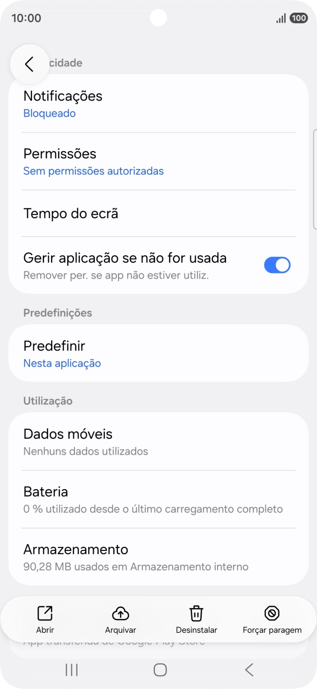Prima Armazenamento.