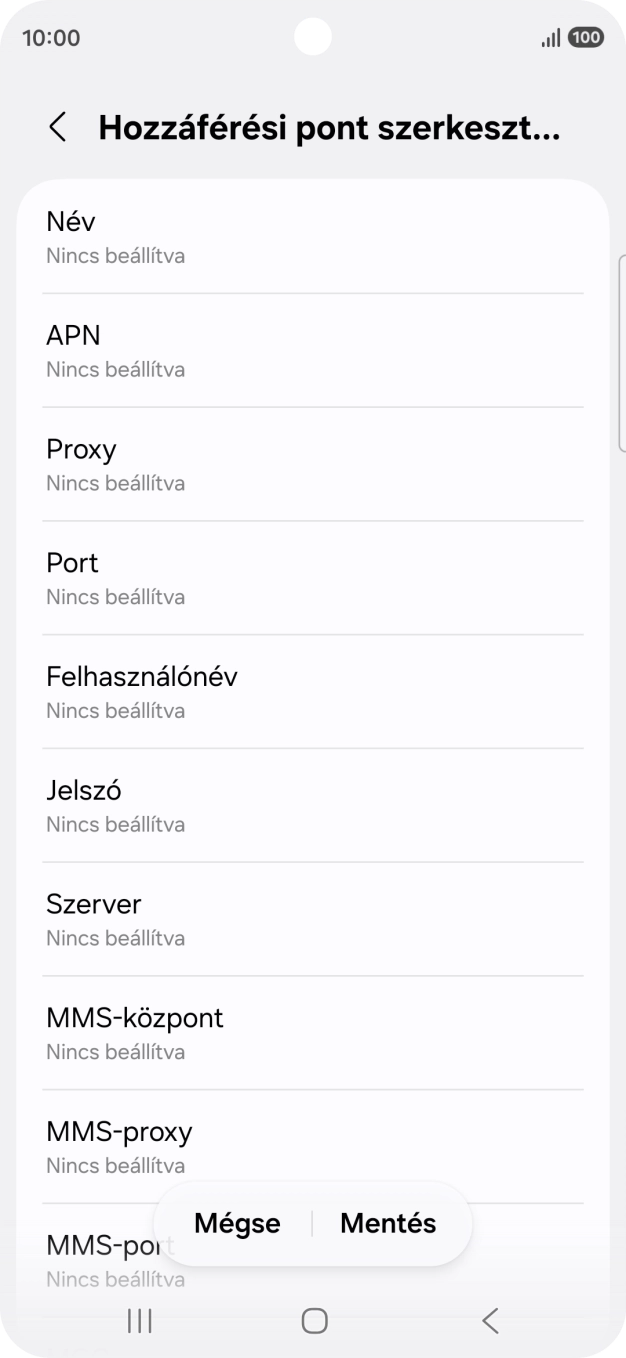 Válaszd a Név lehetőséget.