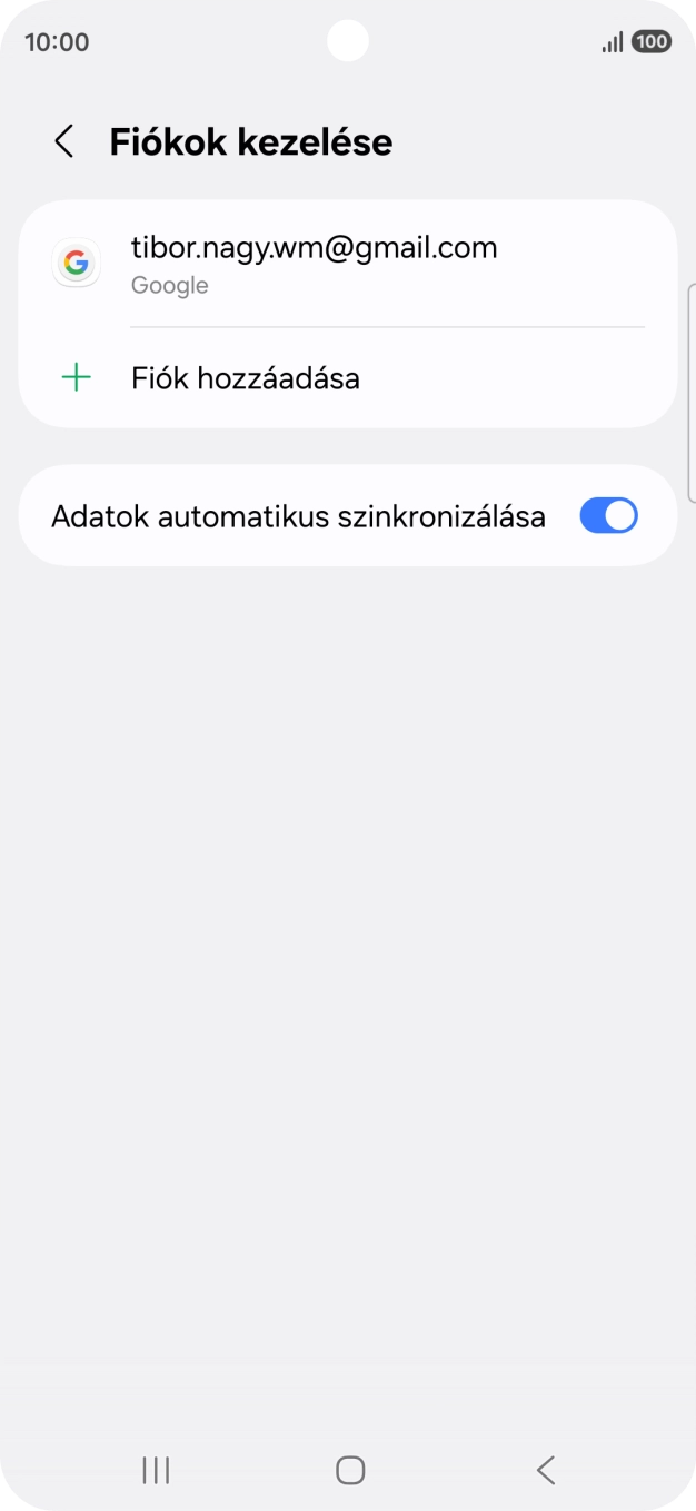 A befejezéshez, és ahhoz, hogy visszatérhess a főképernyőhöz, nyomd meg a főgombot.