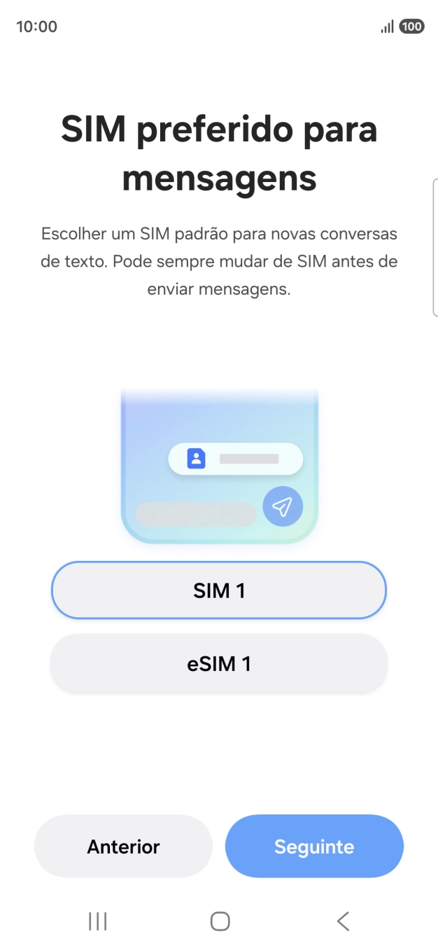 Prima o plano pretendido.