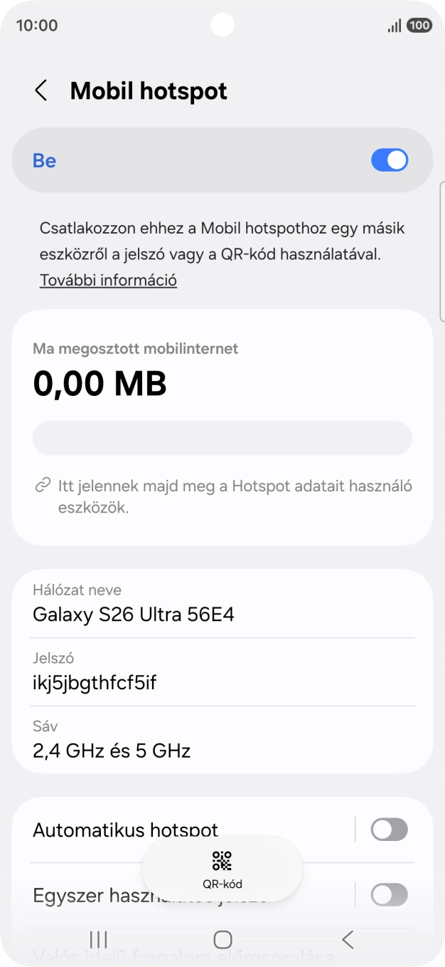 A befejezéshez, és ahhoz, hogy visszatérhess a főképernyőhöz, nyomd meg a főgombot.