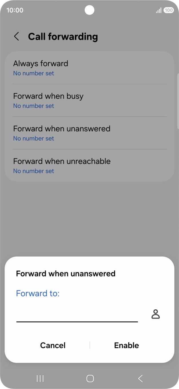 Key in 901 and press Enable.