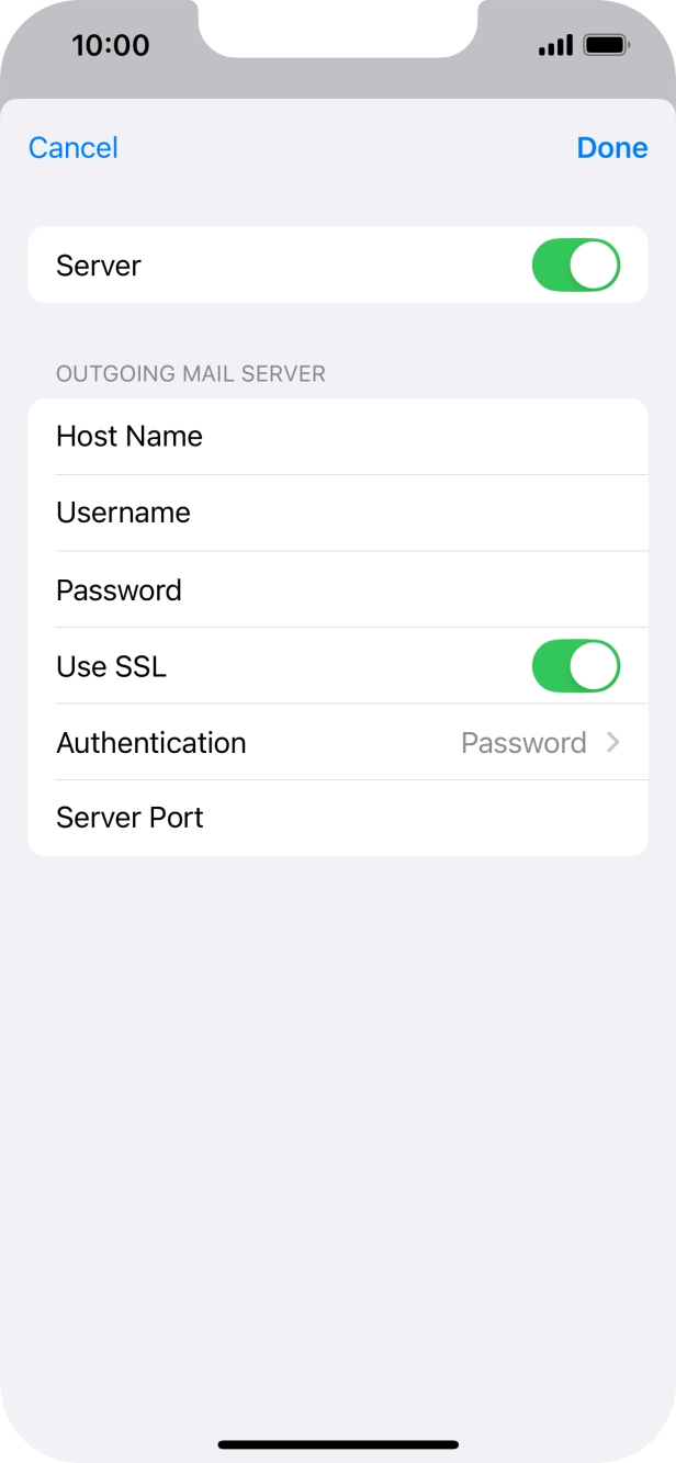 Press Authentication.