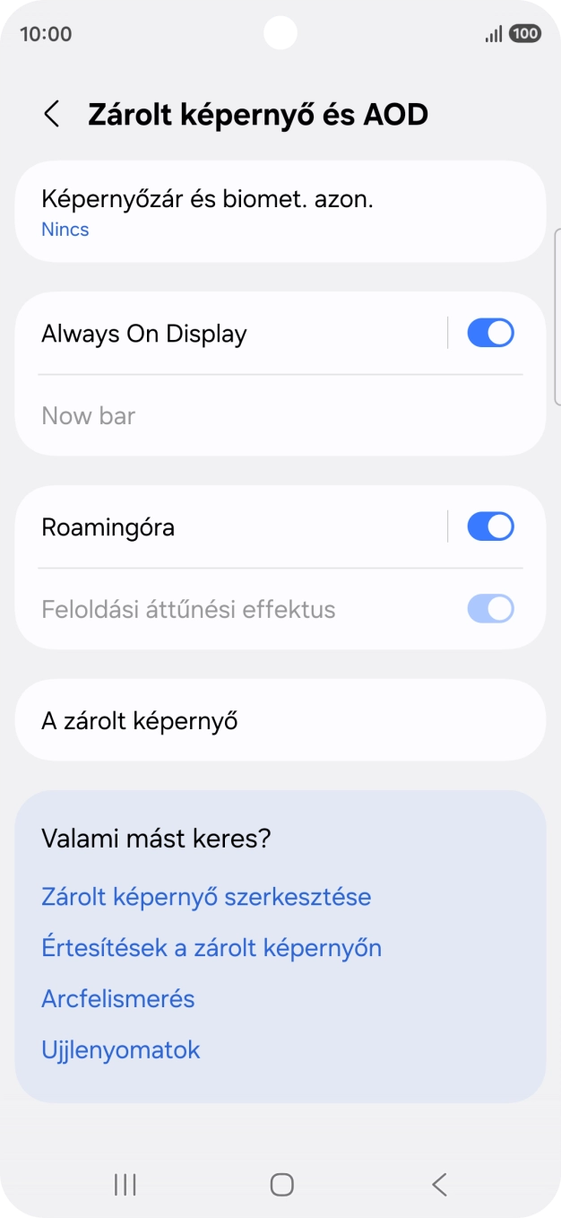 A befejezéshez, és ahhoz, hogy visszatérhess a főképernyőhöz, nyomd meg a főgombot.