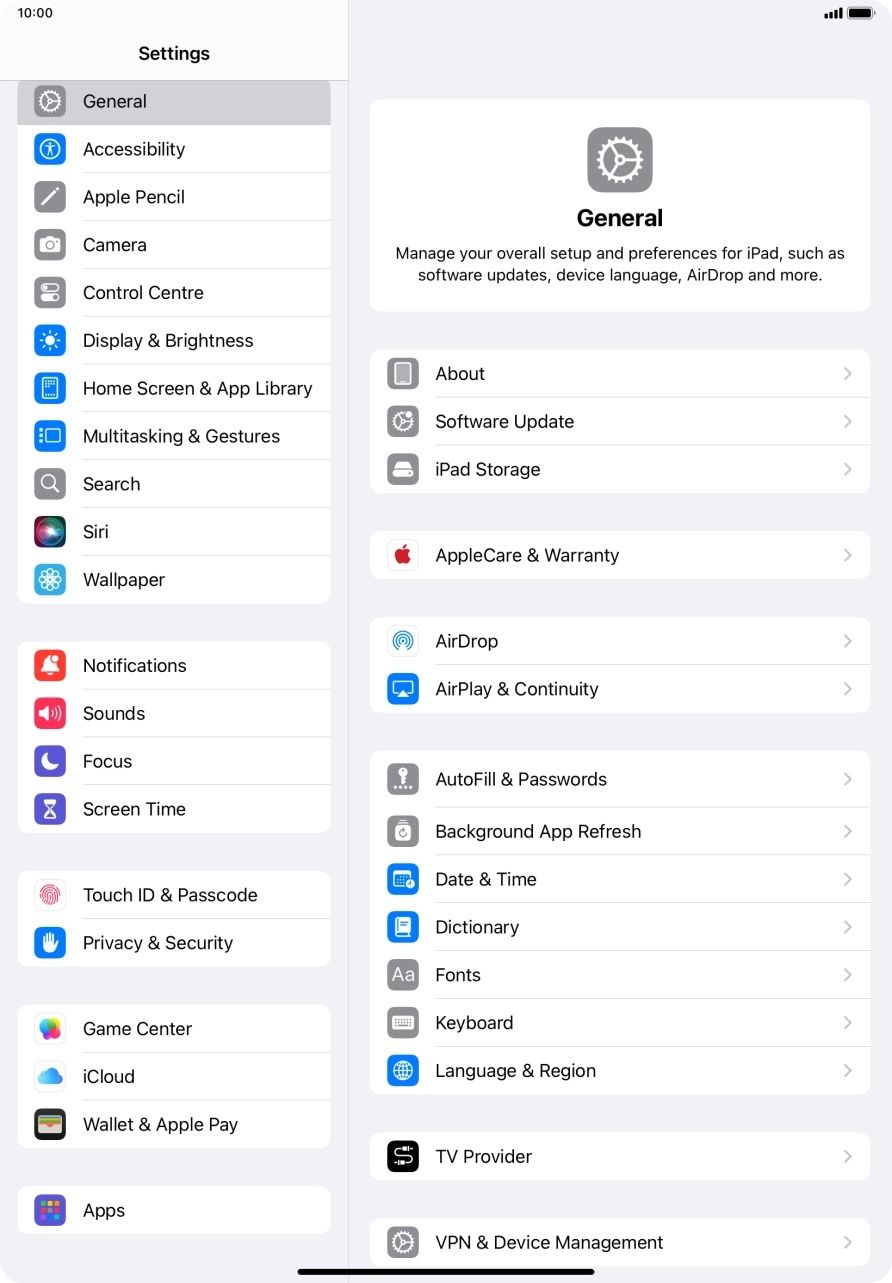 Press Touch ID & Passcode.