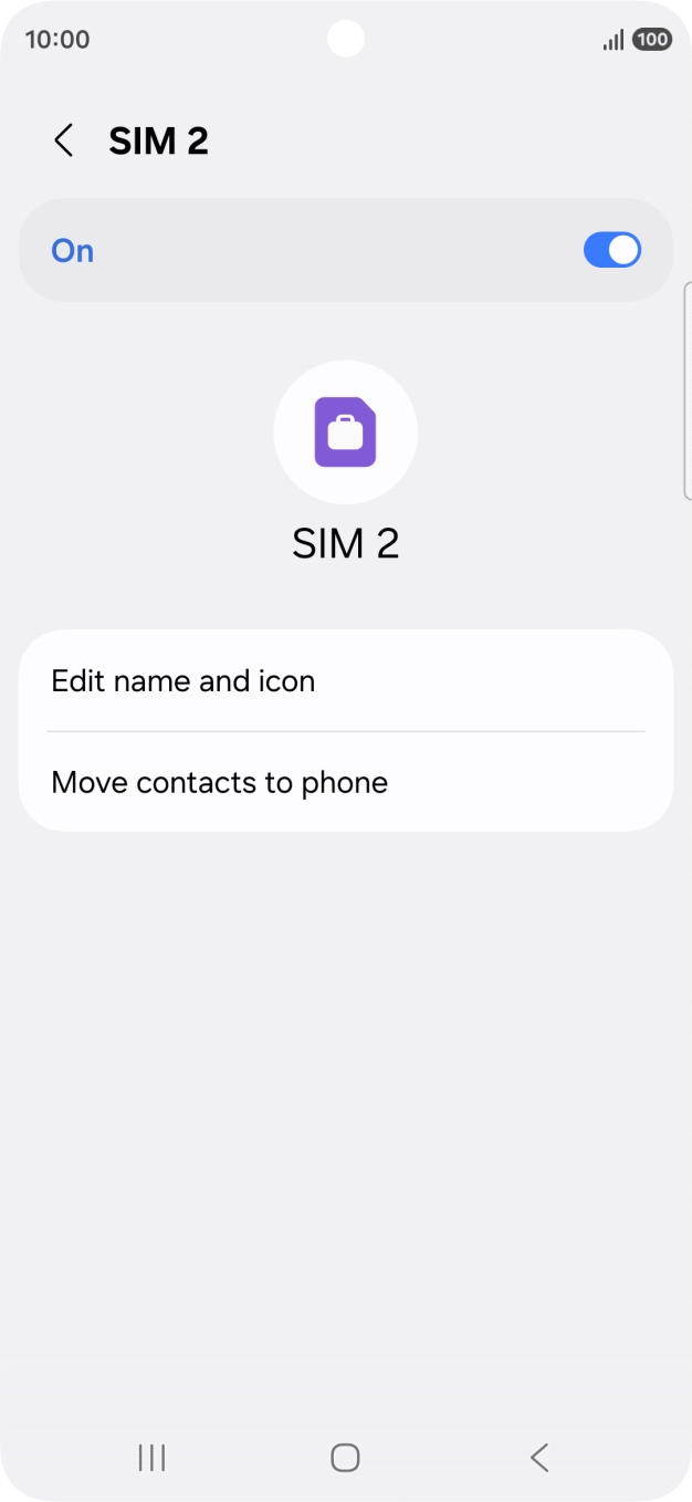 Press the indicator to turn use of the plan on or off.