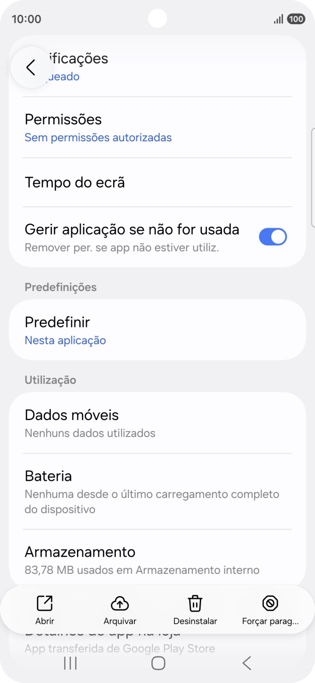 Prima Armazenamento.