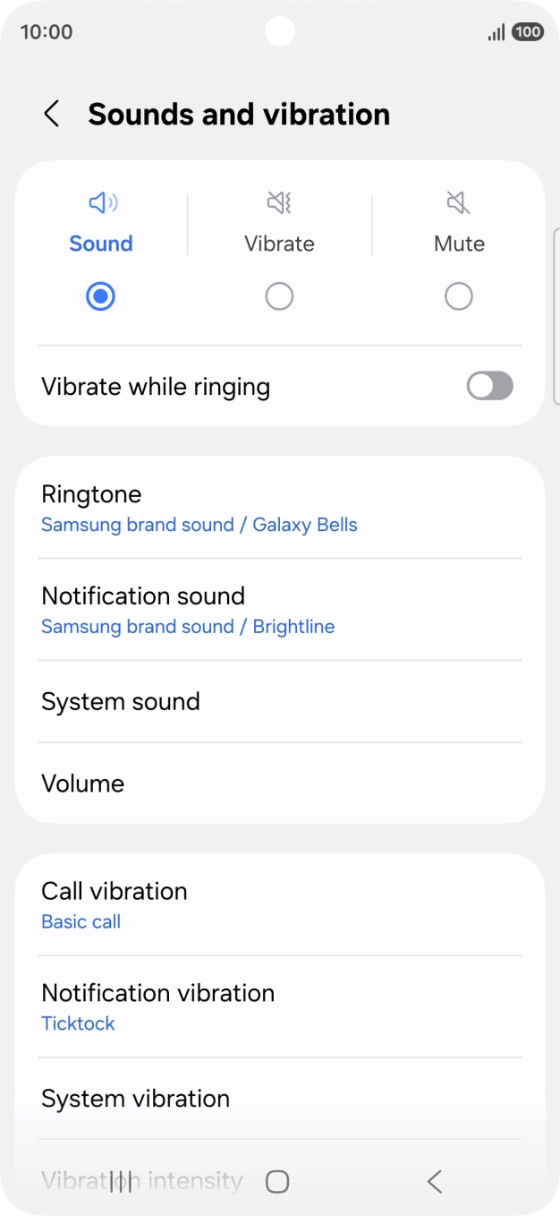 Press Ringtone.