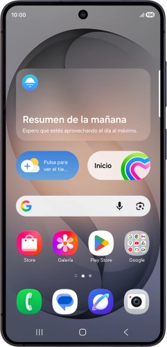 Imagen 1: Vista frontal del Samsung Galaxy S26 5G - Black