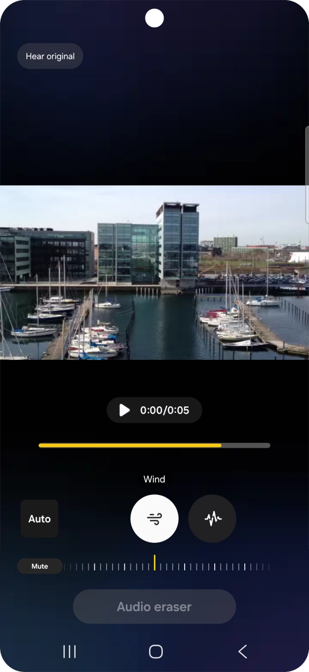 Press the required sound type.