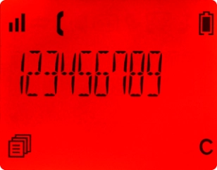 Prima a tecla C quando receber uma chamada. O tom de toque é silenciado, mas a chamada continua até ser terminada.