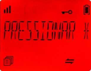 O ícone de bloqueio de teclado é mostrado quando o bloqueio de teclado do telefone está ativado.