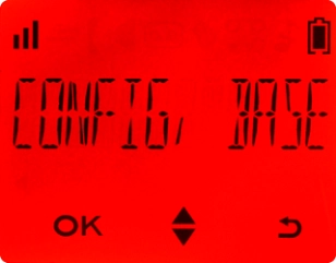 Escolha CONFIG. BASE.