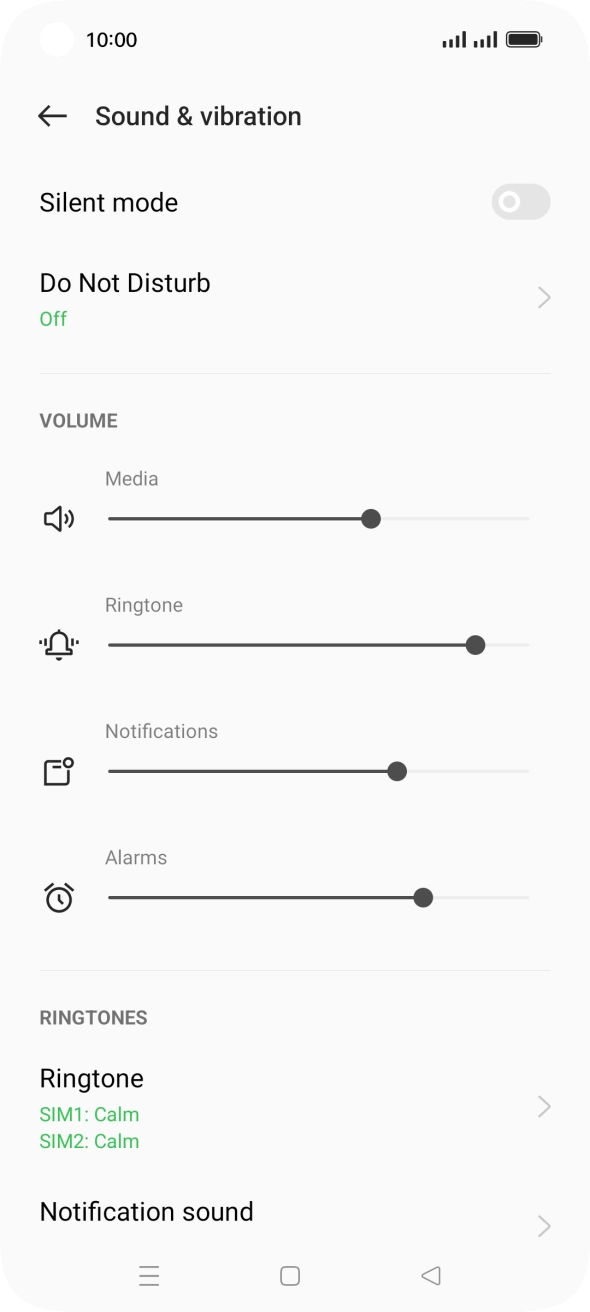 Press Ringtone.